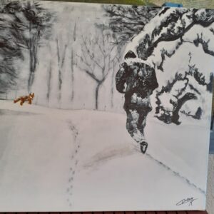 Renard dans la neige