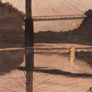Coucher de soleil – Pont