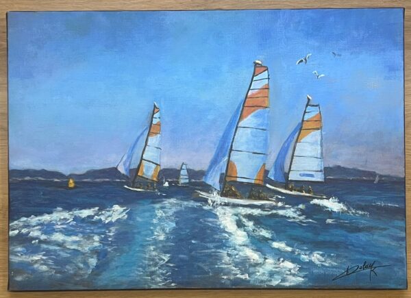 Course de Voiliers