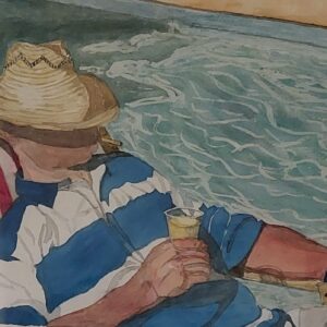 Sieste au bord de la piscine
